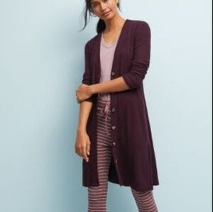 (3 for $10) Anthropologie CloudFleece Cardigan Long
